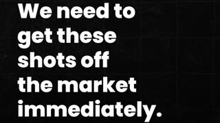 I continue to see patients daily whose lives have been destroyed by these shots!