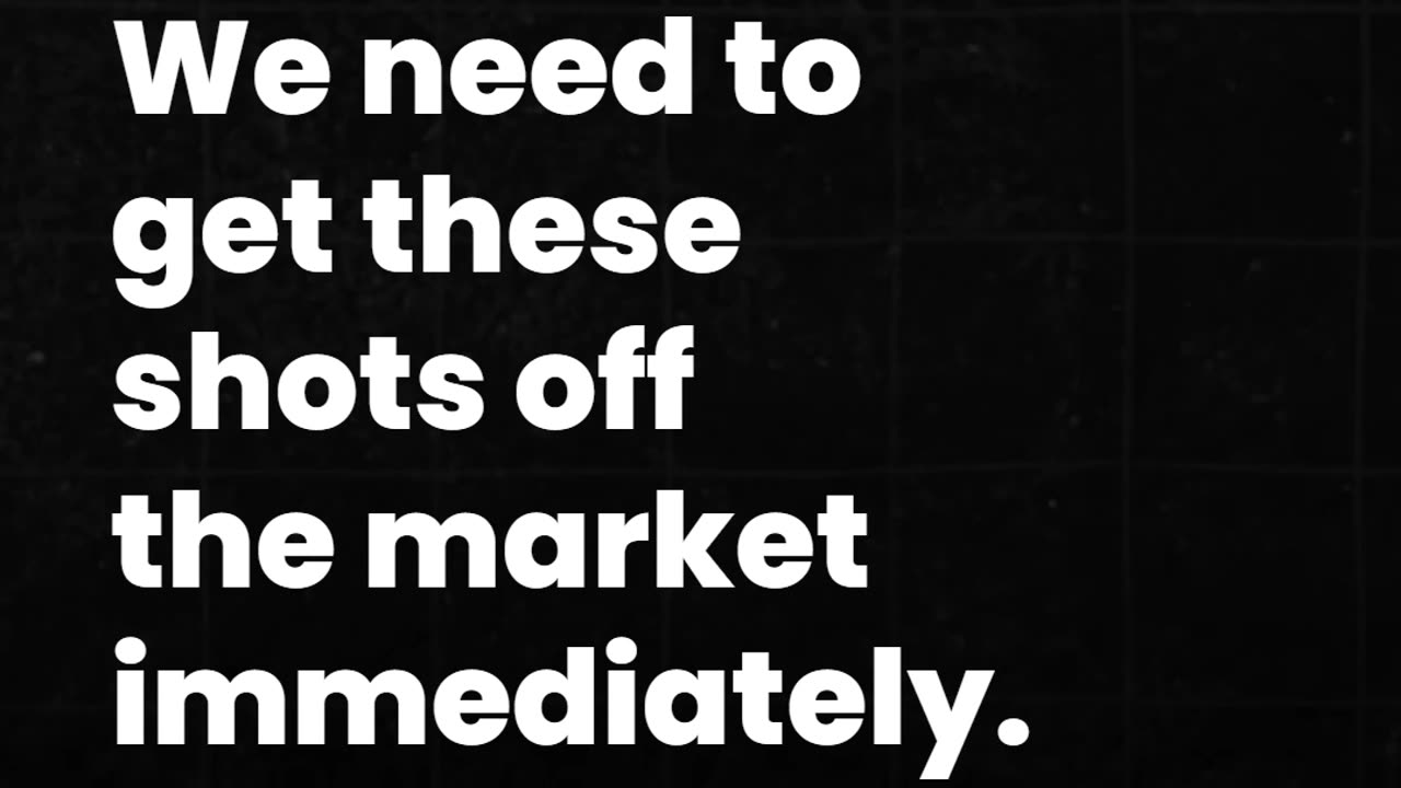 I continue to see patients daily whose lives have been destroyed by these shots!