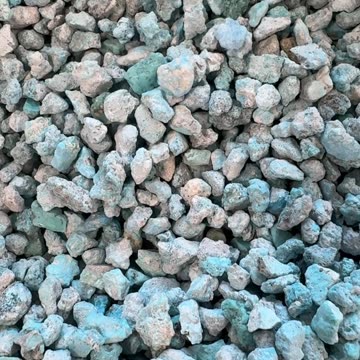 20251020-06 Natural Sterling Turquoise Barrel Beads 3D Flowing Light