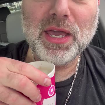 Nobody gets this excited over Dunkin Donuts! OH!