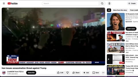 IRAN WARNS IT WILL HIT U.S.A. MILITARY BASES IF WASHINGTON STRIKES‼️