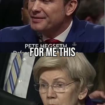 Elizabeth Warren Tries To Corner Pete Hegseth