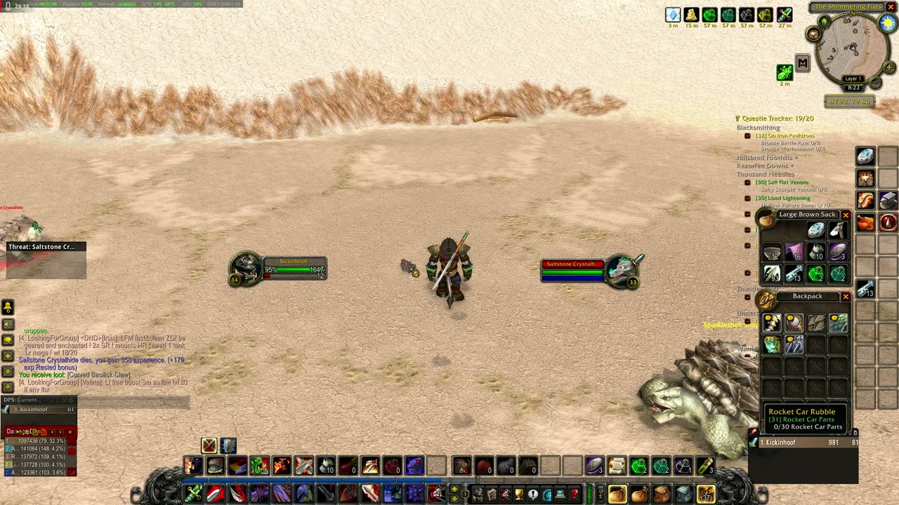 World of warcraft part 35: Warrior leveling