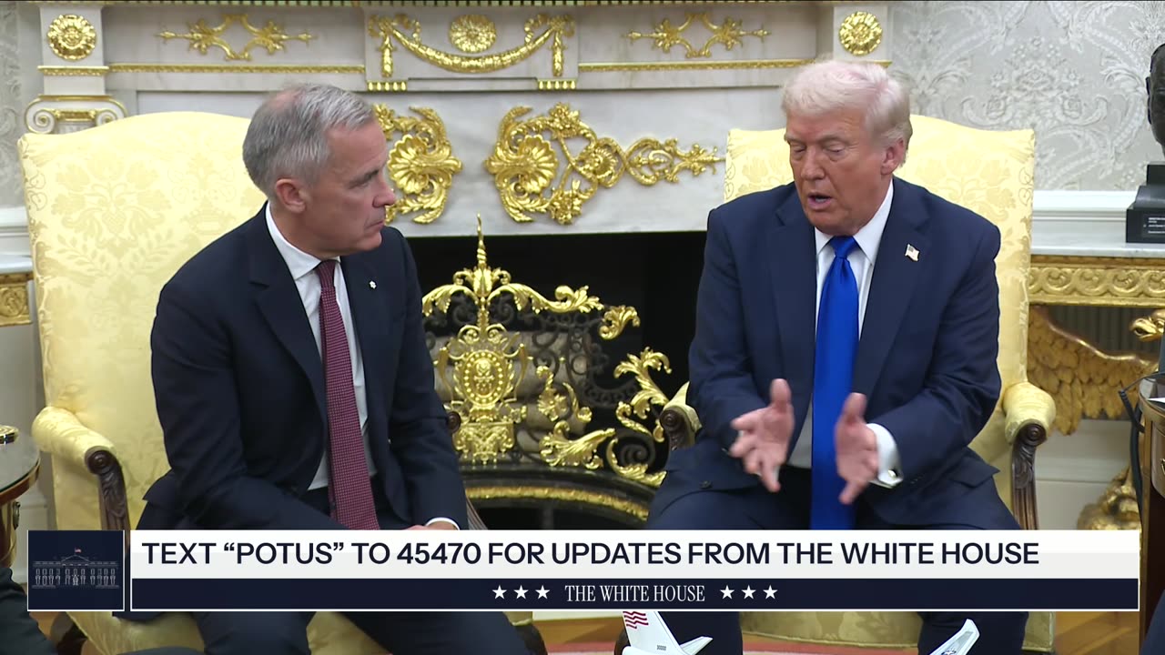 President Trump Participates in a Bilateral Meeting with the Prime Minister of Canada