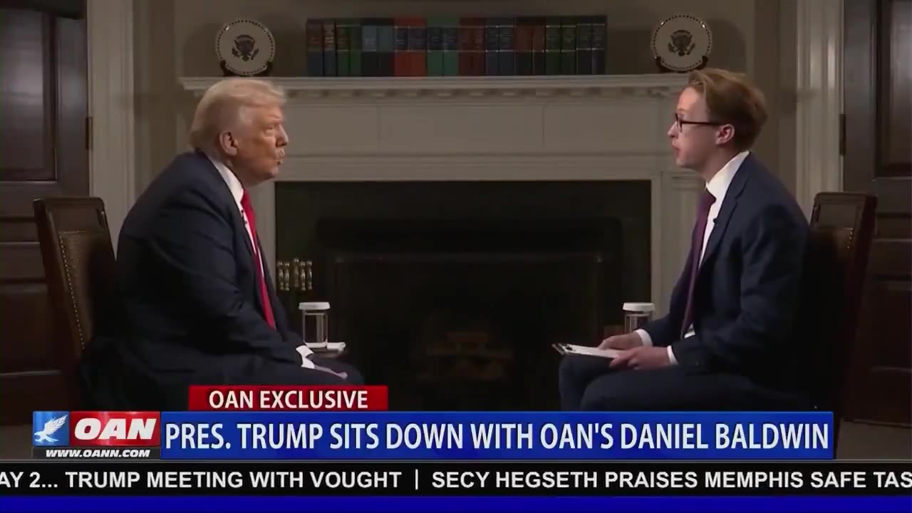 Trump blames Democrats for the potential firings