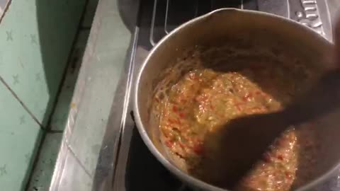 Best Technique for Stir-Frying Sambal Terasi | Spicy & Aromatic