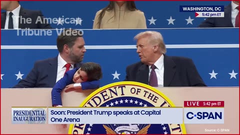 WATCH: JD Vance’s Son Captures America’s Heart with Nap During Inaugural Parade