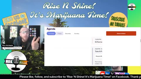 Rise ‘N Shine! It's Marijuana Time! Wake ‘N Bake Show - Ep 118 March 1, 2025