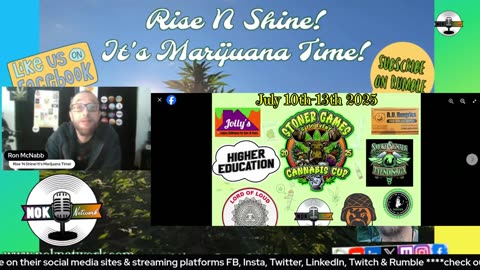 Rise ‘N Shine! It's Marijuana Time! Wake ‘N Bake Show - Ep 118 March 1, 2025