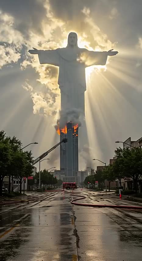 Brave Golden Retriever Saves a Baby with Jesus’ Guidance