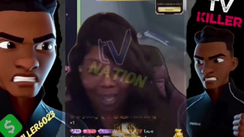 POPPA TOM CAT TRYS TO CHECK TASHA ALLEN FOR COMMENTS MAD ABOUT HIM & TOMIKAY