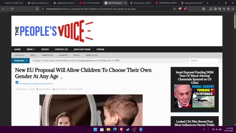 EU WILL ALLOW CHILDREN TO CHOOSE THEIR OWN GENDER #endtimes #lastdays #prophecy #israelites #truth