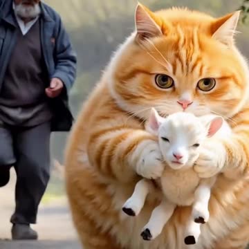 The little sheep love to drinking alcohol