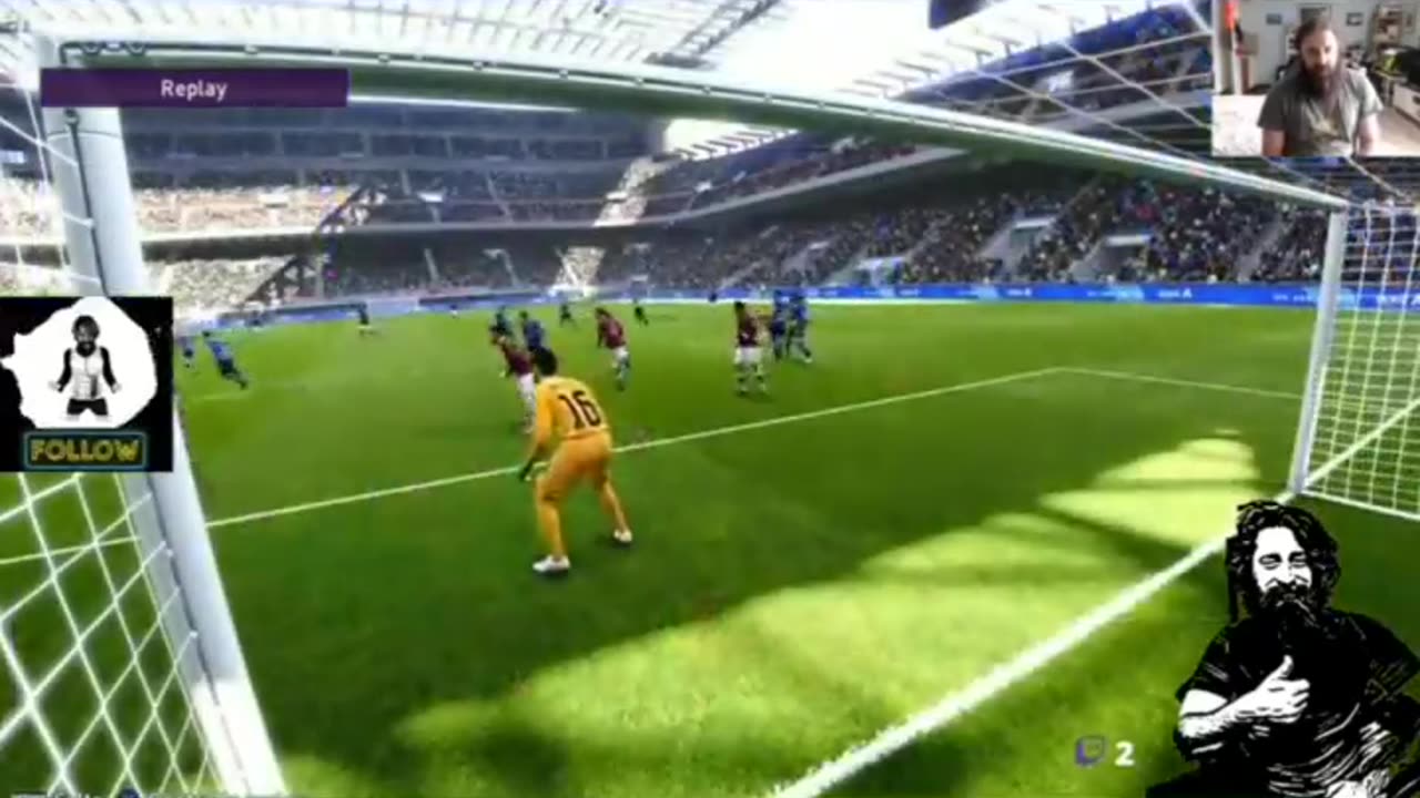 Goal in the Milan derby
