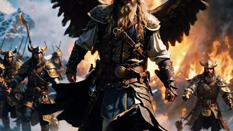 When the Gods Returned: Viking Warriors vs The Winged Legion ⚡🔥