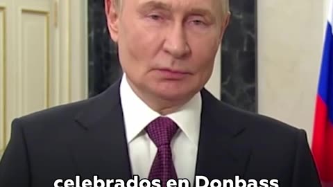 Putin felicita al pueblo por el Día de la Reunificación de Rusia con las nuevas regiones