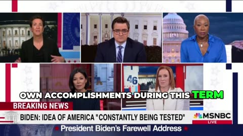 MSNBC Rachel Maddow ‘Shivers’ Over Biden’s ‘Free Press Crumbling’ Comments