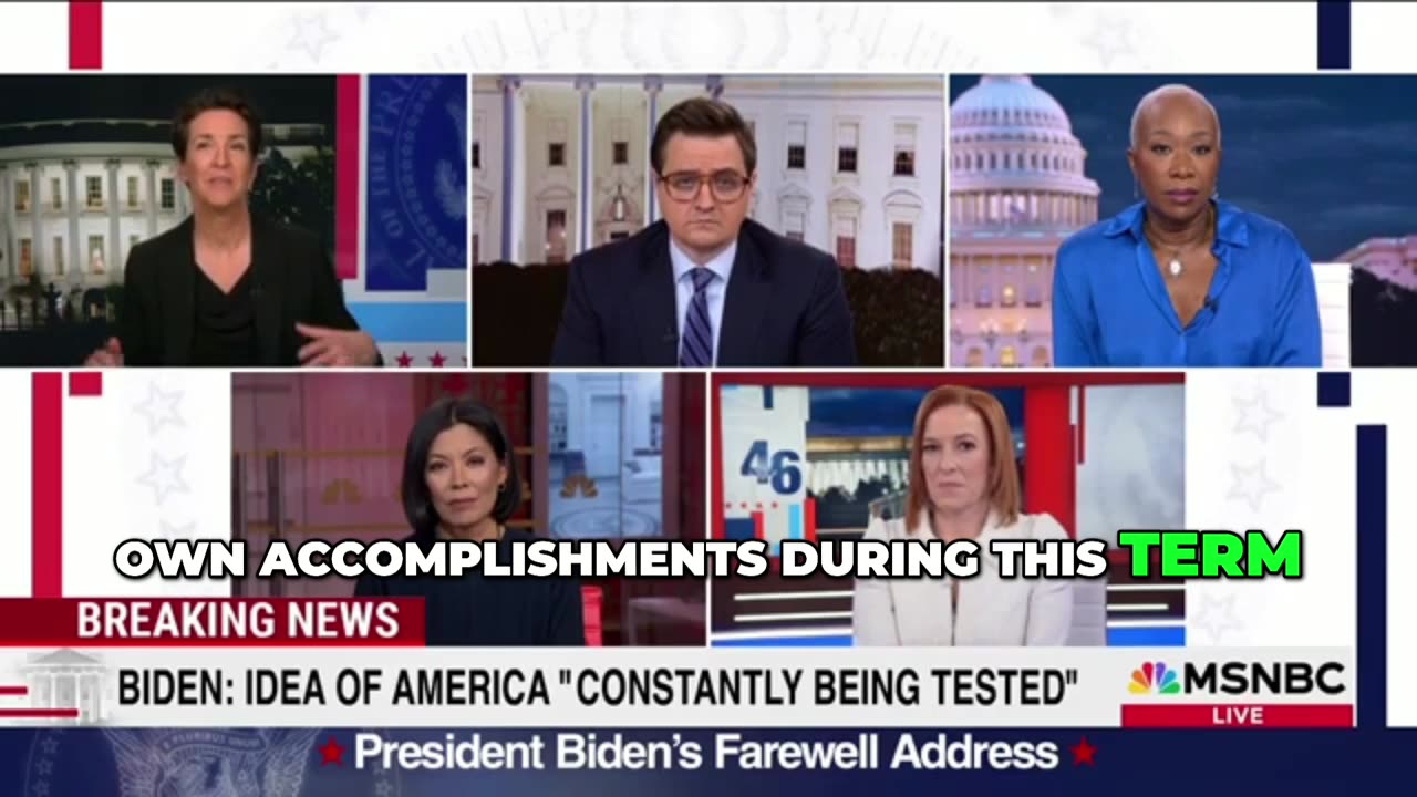 MSNBC Rachel Maddow ‘Shivers’ Over Biden’s ‘Free Press Crumbling’ Comments