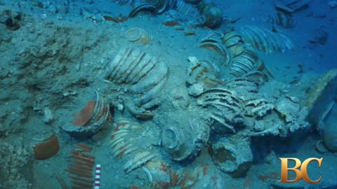 2.000-year-old shipwreck found with perfectly preserved cargo of ceramics