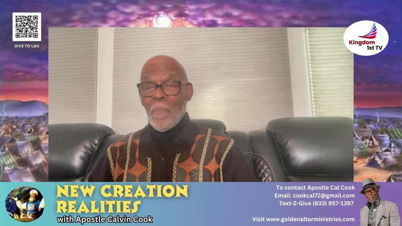 New Creation Realities with Apostle Calvin Cook