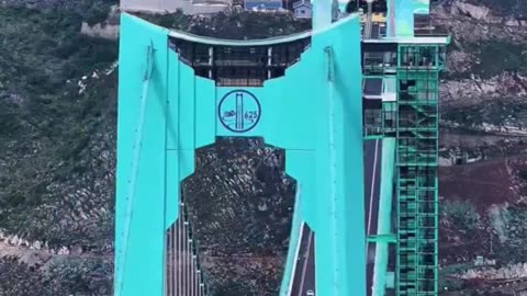 China built the tallest bridge in the world
