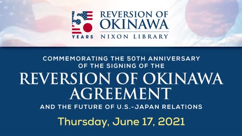 50th Anniversary of the Reversion of Okinawa Agreemen