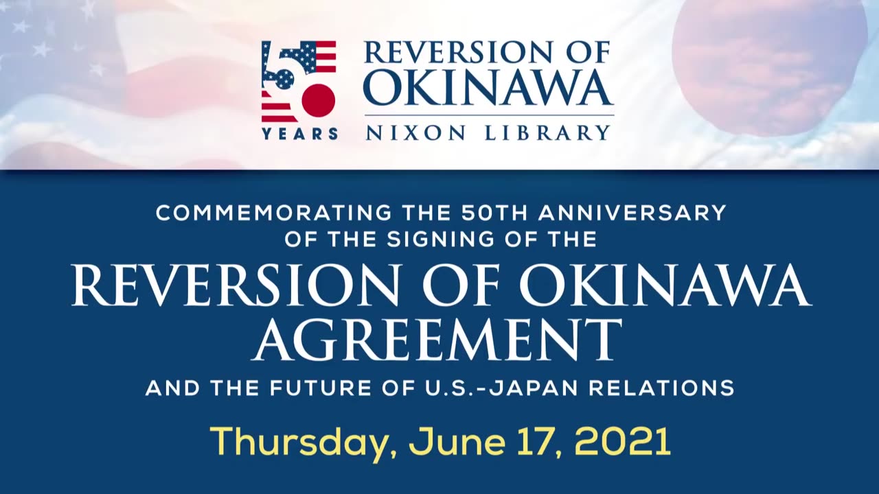 50th Anniversary of the Reversion of Okinawa Agreemen