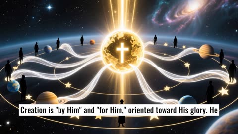 The Word Made Flesh. God said it, the Word executed it. "Let there be light."