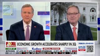 Kevin Hassett Explains How Trump Economy Is Having 'Growth Without Inflation'