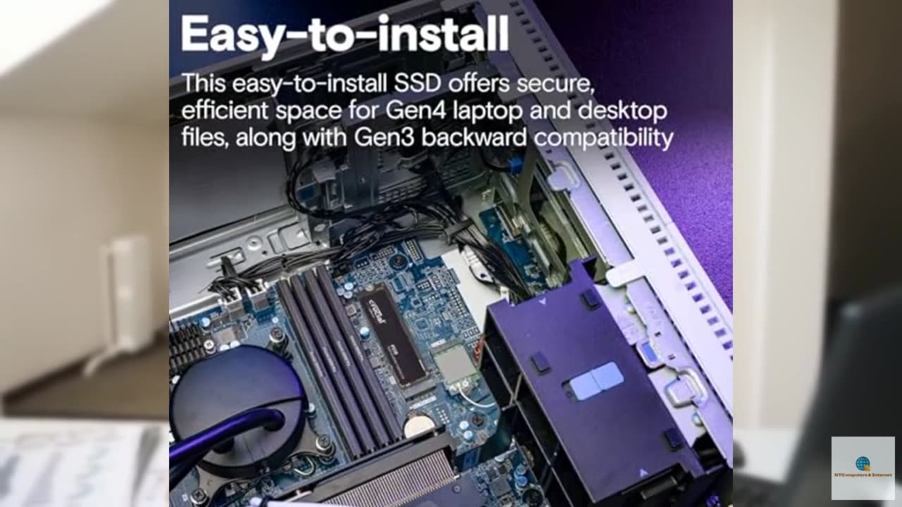 Crucial P310 2TB 2280 PCIe Gen4 3D NAND NVMe M.2 SSD – Up to 7,100 MB/s – Shift