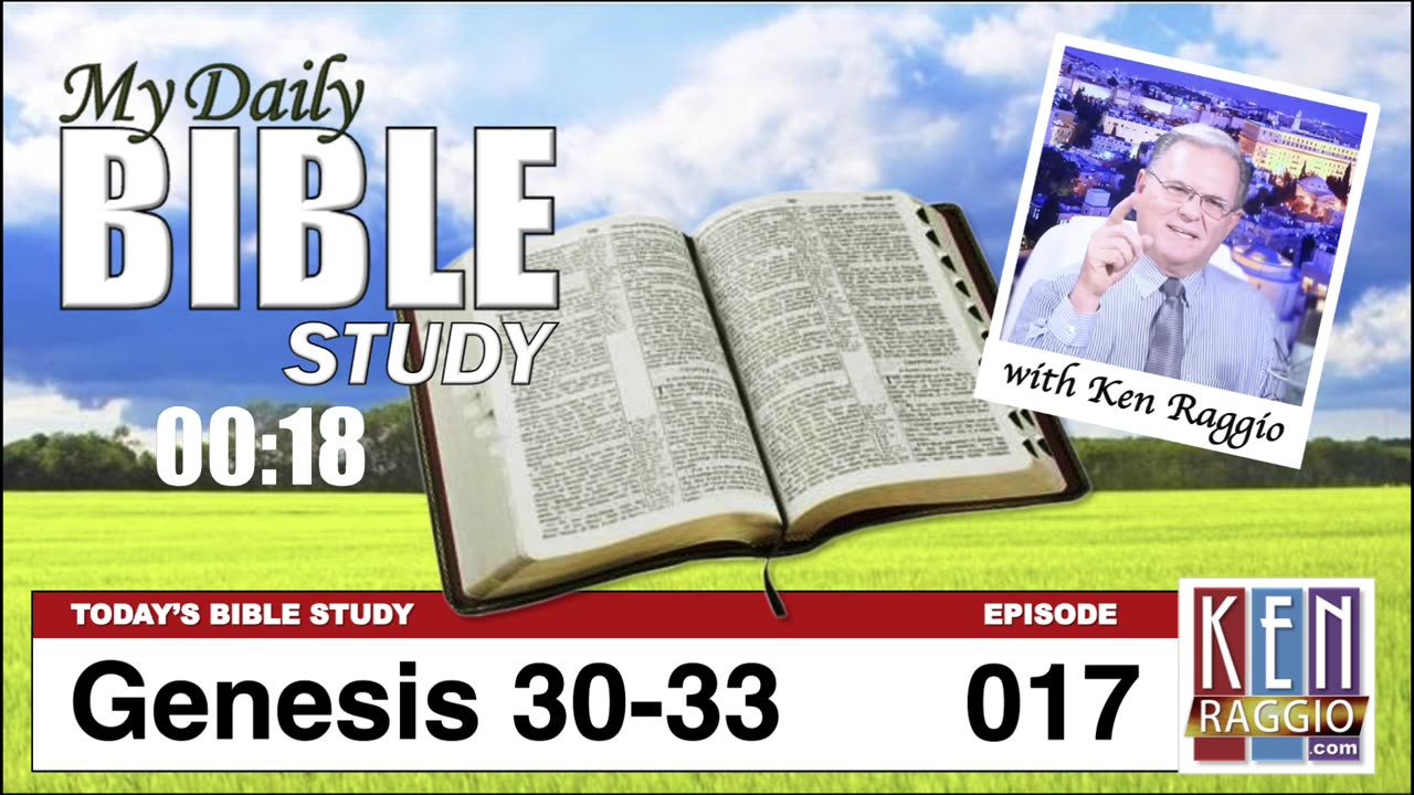 Today's Bible Study 017 Genesis 30-33