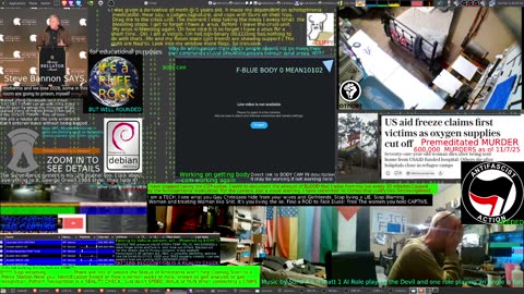 LIVE CAMS of ADHD Schizophrenic. Music Suno AI n matt Rap. Music about A.I.