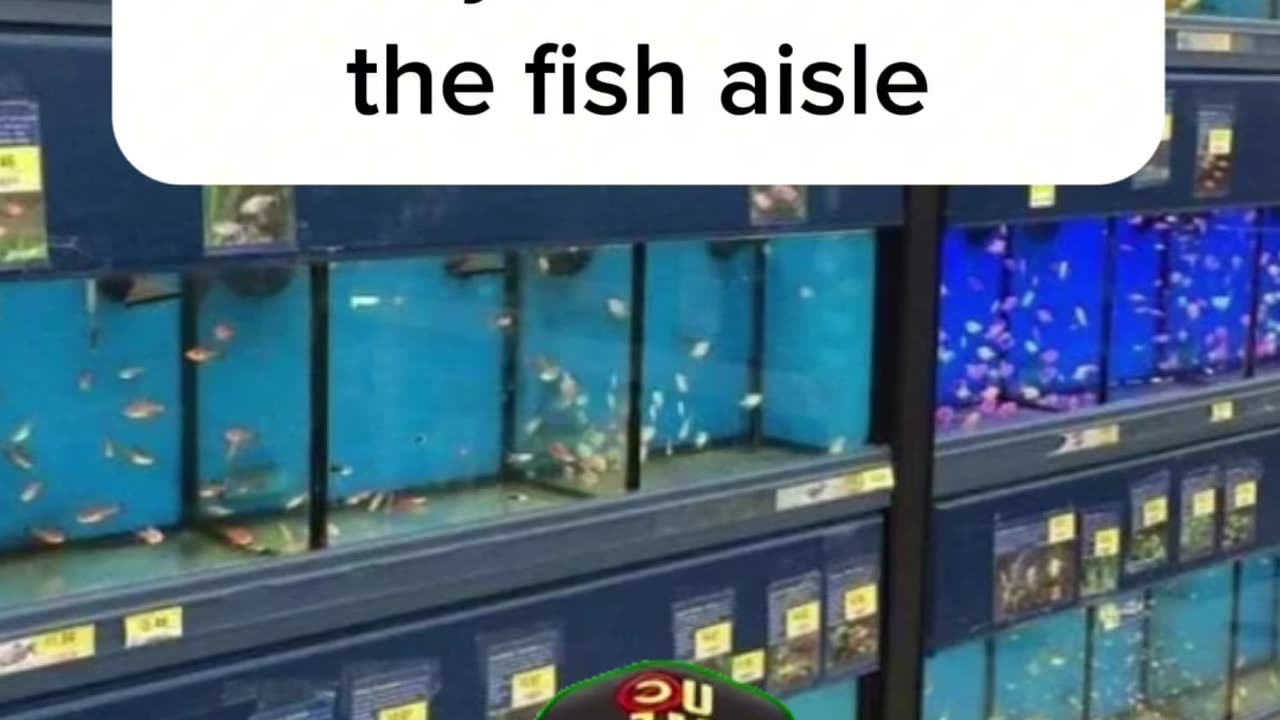 Does Walmart have a fish aisle?