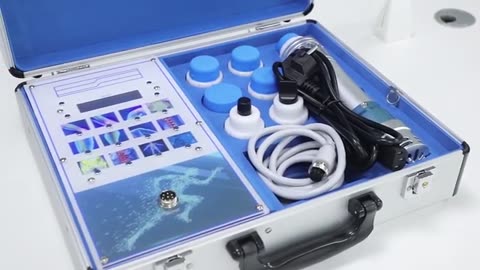 GINHA HL1602 Shockwave Therapy with 12 Treatment 7 Heads Digital Device