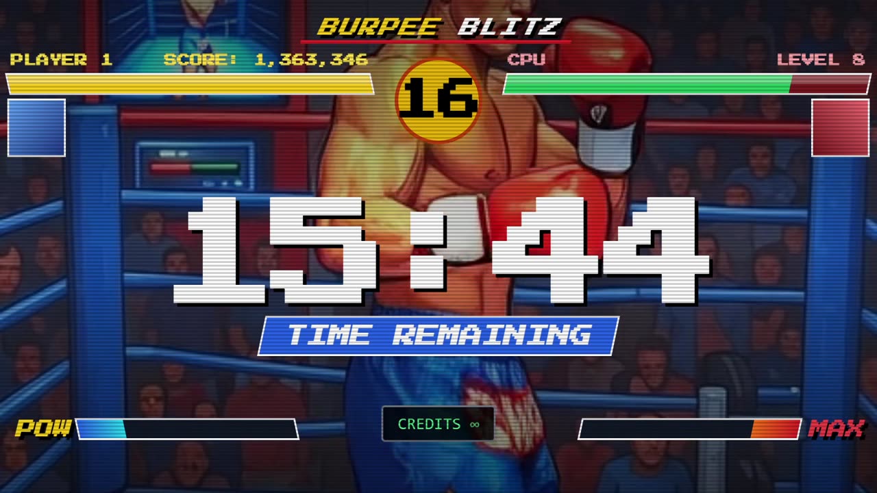 Everyday 450 push ups and 180 Burpees!