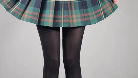 Graceful Black Pantyhose Sinuous Model Walk | Daily Beauty EP 777