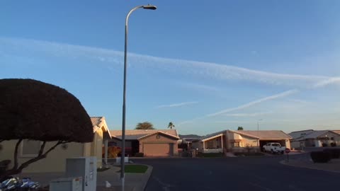 Day two of Chemtrails over Phoenix 2-18-2025 7:30AM