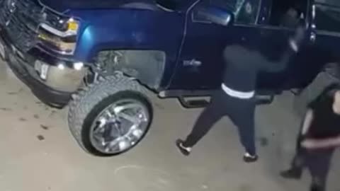 Ring cam video shows group vandalizing pickup truck in El Paso Texas