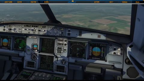Landing in Indianapolis (KIND)