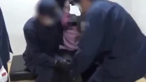 In Japan, African asylum seekers with expired residence permits are taken away