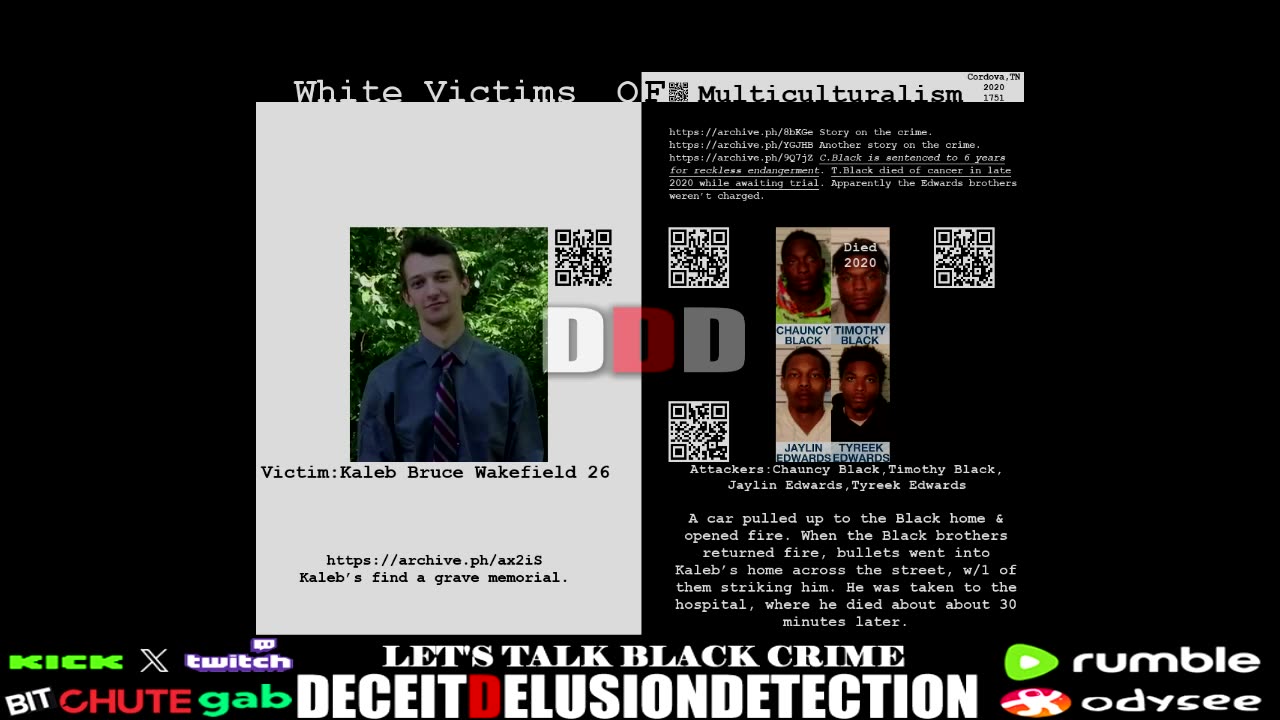 Black on White Crime Report #1751