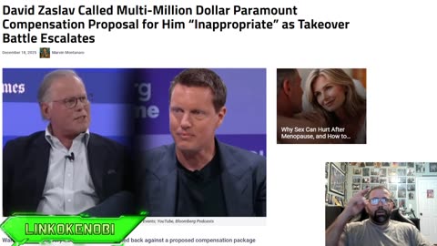 David Zaslav Calls Paramount Proposal Inappropriate