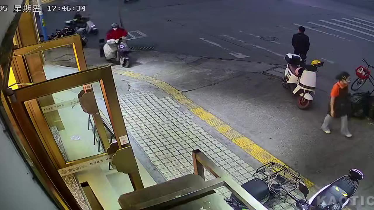 Chinks got mowed the fuck down by crazy driver