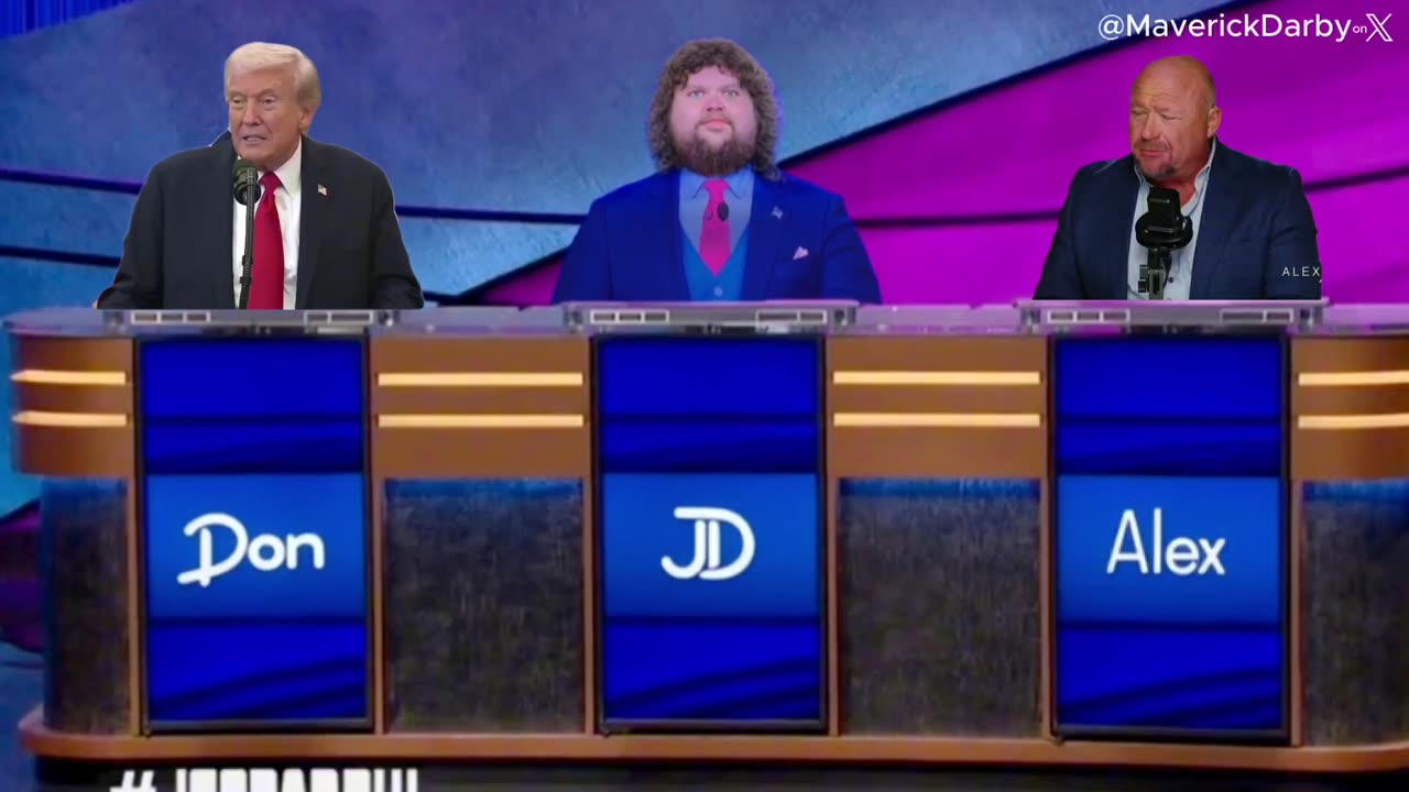 𝘑𝘌𝘖𝘗𝘈𝘙𝘋𝘠 𝕏 Guest star Donald Trump. They're going to ban AI after this