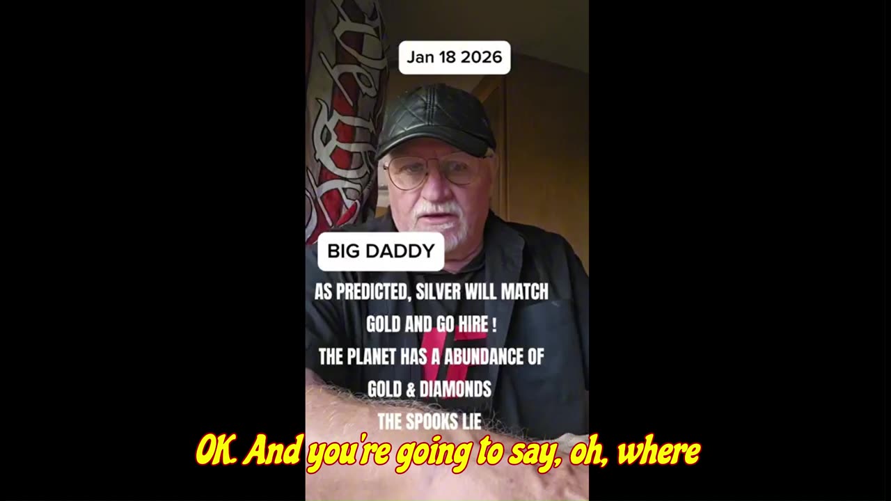 BIG DADDY UPDATE - 1-18-26.......