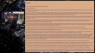 WTD update & reading of "What Is It?" by Crispin Glover