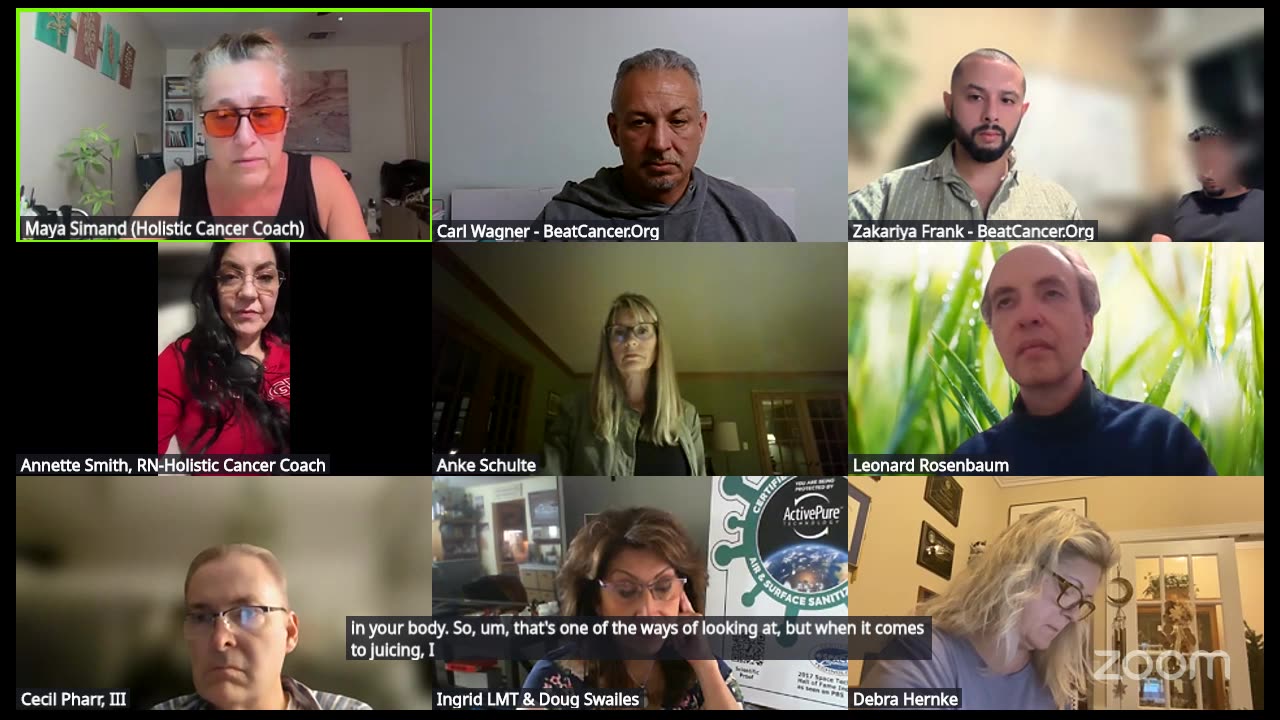 BeatCancer.Org Weekly Call