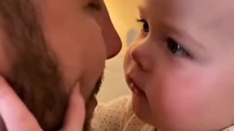 Baby Says To Daddy: "Say It Louder...OK?"👶🏻😂🔊