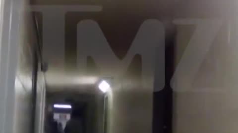 Video shows Diddy wrapping up his work Friday evening at Fort Dix’s chapel media library,