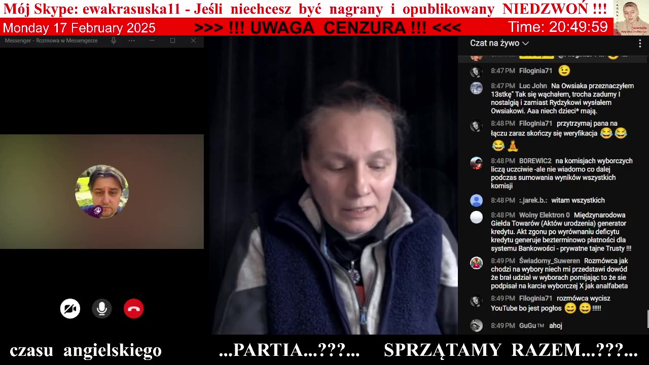 POGADUCHY przez Facebook z Krzysztof Maciej - 👮‍♀️ - 17.02.2025